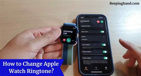 Show more. . How to change apple watch ringtone